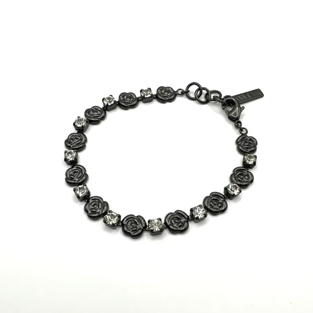 Annasui black rose bracelet