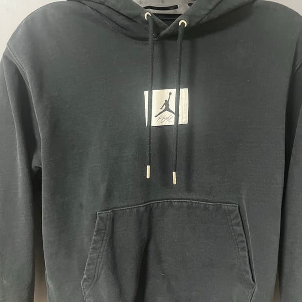 나이키 조던 블랙 후드티 M