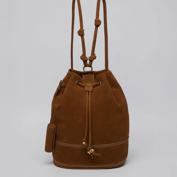 아카이브앱크 Knotted backpack 스웨이드 백팩