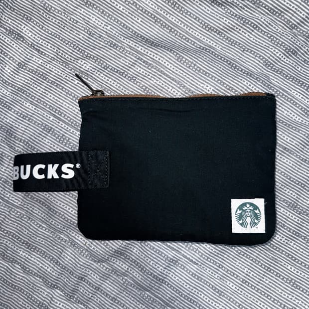 스타벅스 레터 파우치 정품