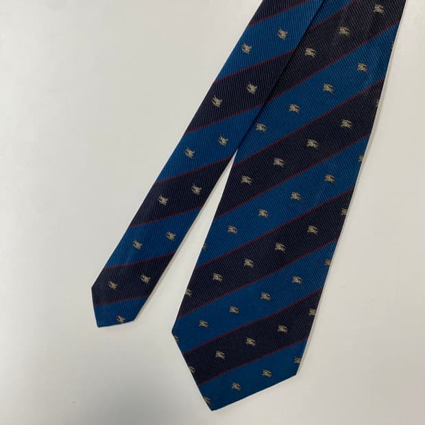 버버리 모노그램 명품 정품 넥타이 (Burberry)