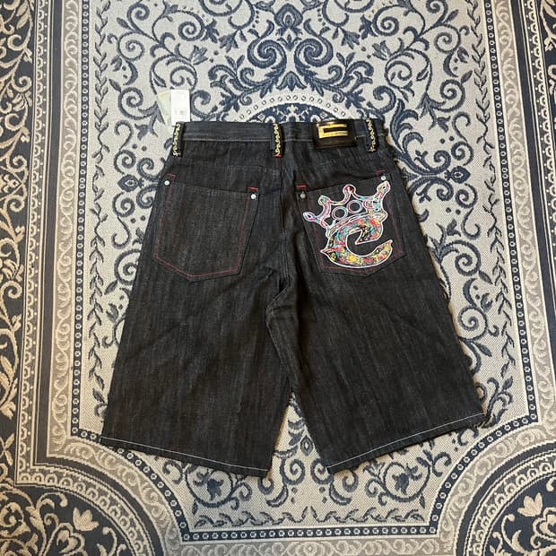 34 COOGI 데님 하프 팬츠/W2375