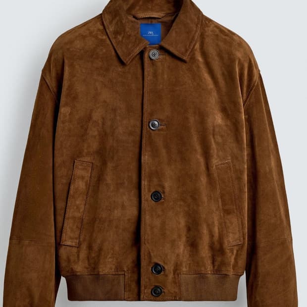 Zara 자라 x AARON LEVINE 아론 레빈 스웨이드 자켓 XL
