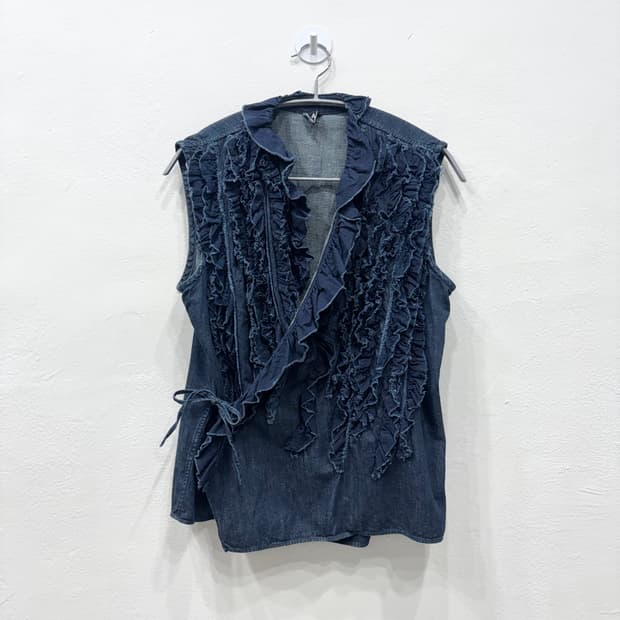 45rpm 데님 프릴 랩 베스트