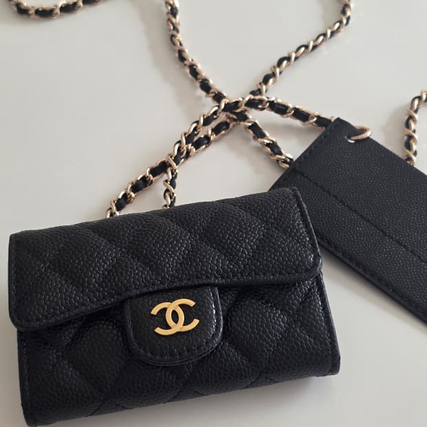 샤넬 카드 지갑 리폼 줄 포함