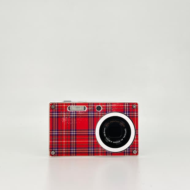 펜탁스 옵티오 Pentax Optio RS1000 타르탄 레드
