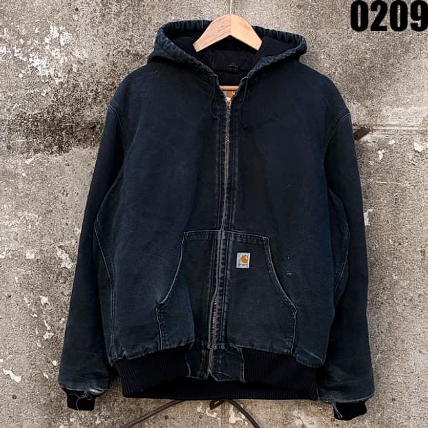 칼하트 덕 후드 워크 자켓 M 0209