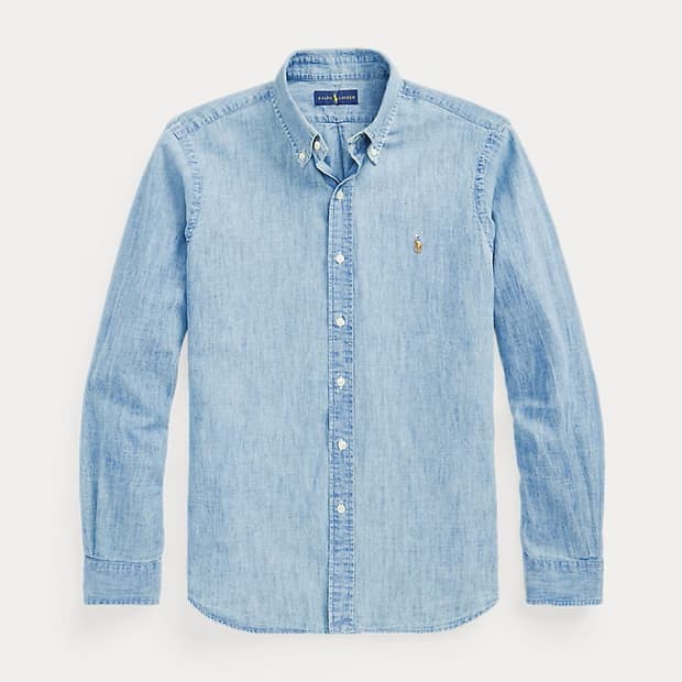 폴로 랄프로렌 샵브레이 셔츠 M사이즈