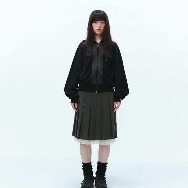 코이세이오 퍼커링 후드집업 블랙 사이즈1