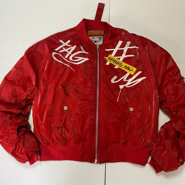 Man,g grahiste 항공점퍼(F)