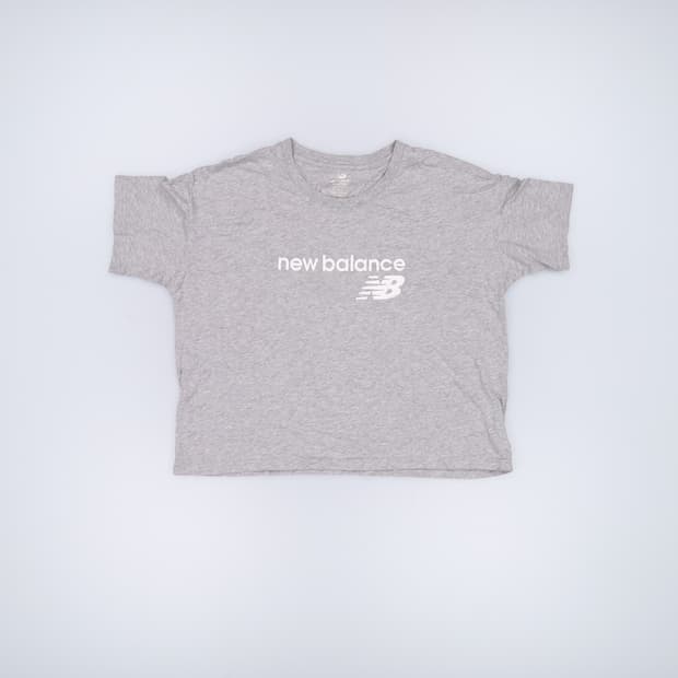 L 뉴발란스 여성 크롭반팔티 0325H1