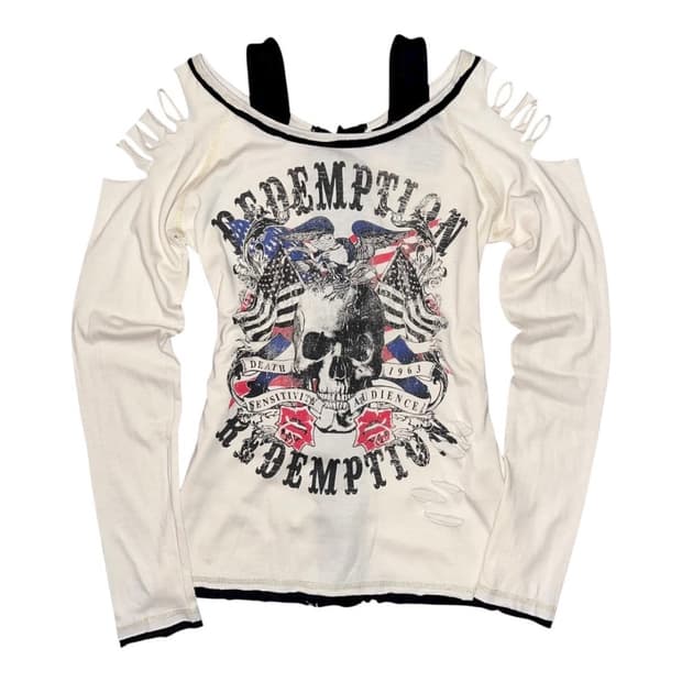 SKY BOMBER 스카이 봄버 컷아웃 슬리브