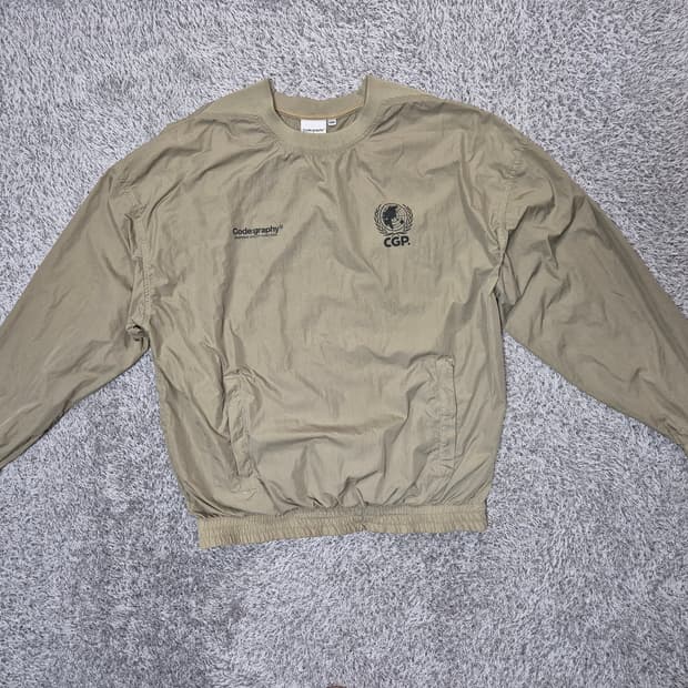 코드그라피 남성 나일론 웜업 맨투맨 M