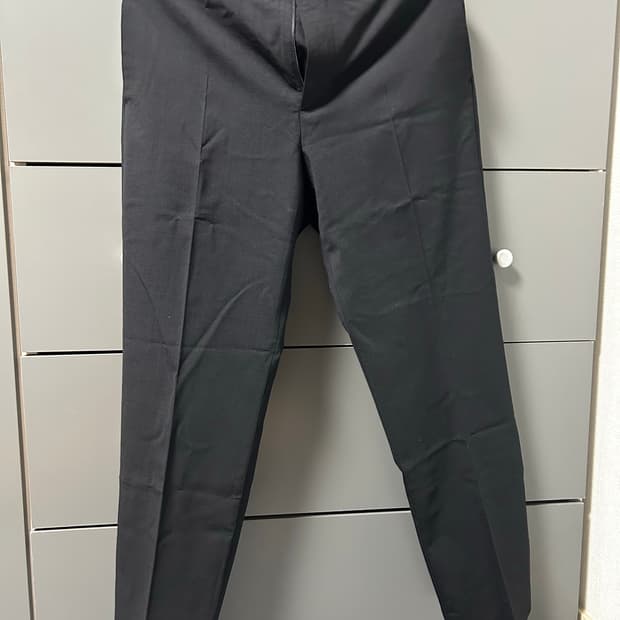 SYSTEM 검정 슬랙스