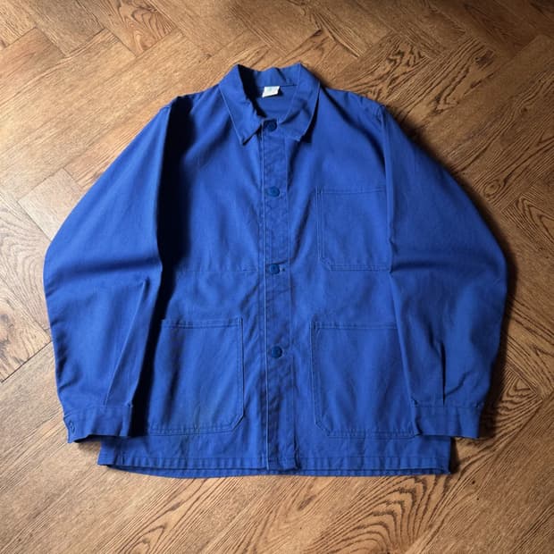 [M]Made in France 잉크블루 프렌치 워크자켓