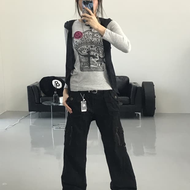 Jpn Y2k Graphic Long Sleeve T-Shirts