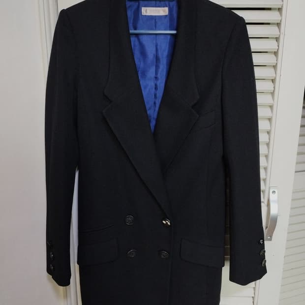 82 한섬 시스템 더블 코트