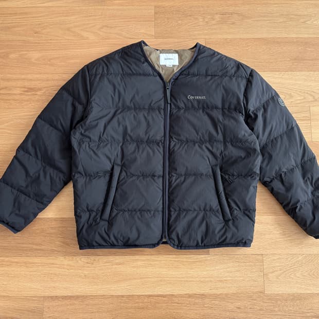 커버낫 경량 패딩 자켓 XL 블랙