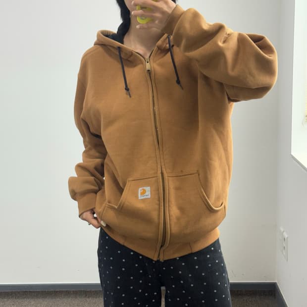 Carhartt 칼하트 브라운 후드집업