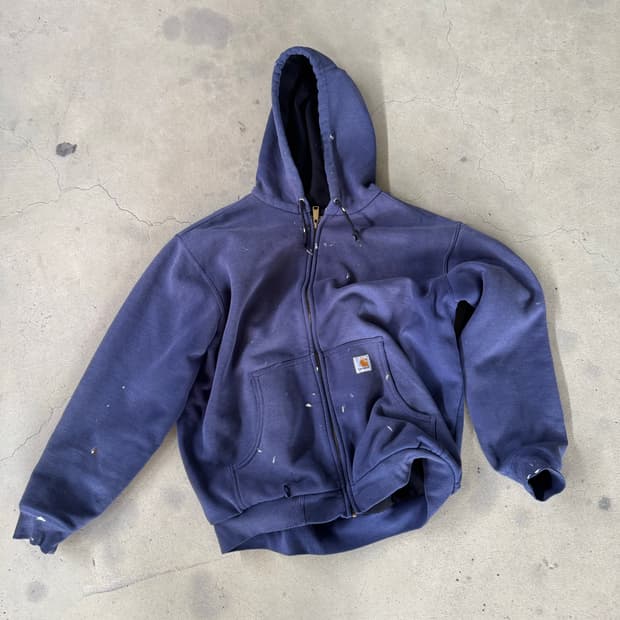 빈티지 칼하트 J149 후드 집업 L 칸예
