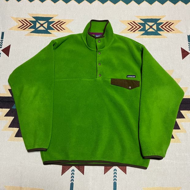 파타고니아 신칠라 그린 스냅티M