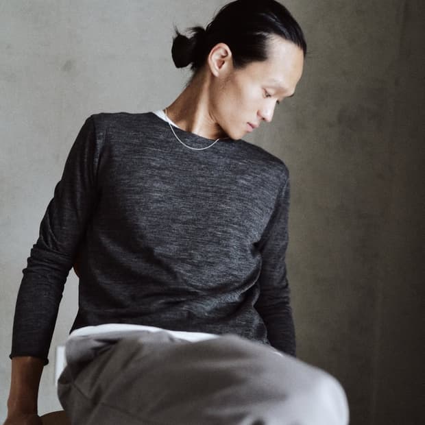 모노 프리베 Textured Wool Long Sleeve