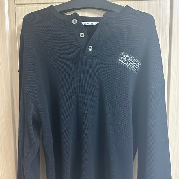 Etce 와플 헨리넥니트 M