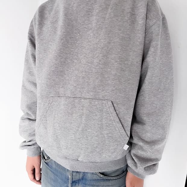 77c 세븐세븐씨 클라우드 후디 그레이 