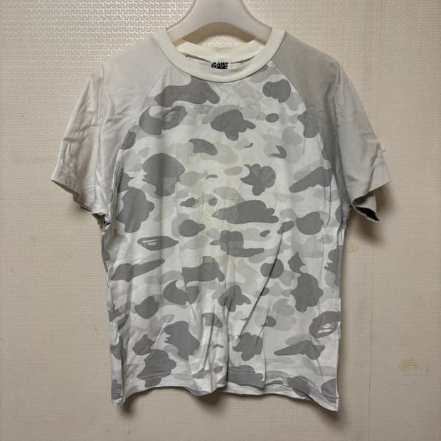 베이프 OG 카모 반팔