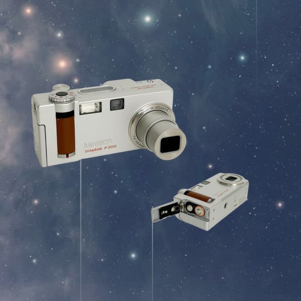 레어!) 미놀타 디미지 f200 Dimage 빈티지 디카