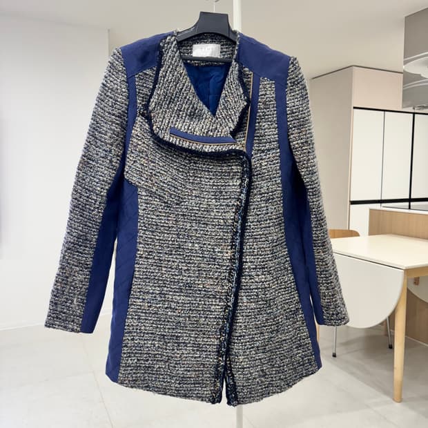 타임 트위드 코트