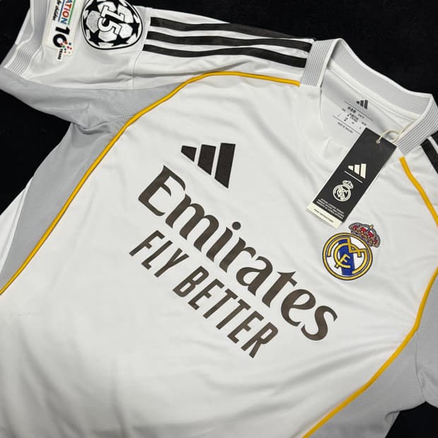 25/26레알 음바페 홈져지 M (택o,풀패치)