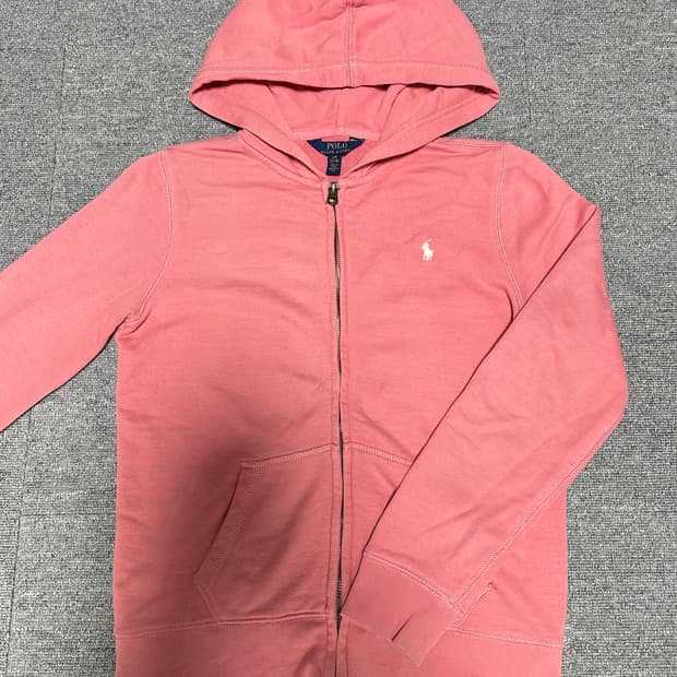 폴로 딸기우유 후드집업