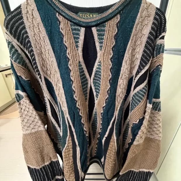 쿠지스타일빈티지니트