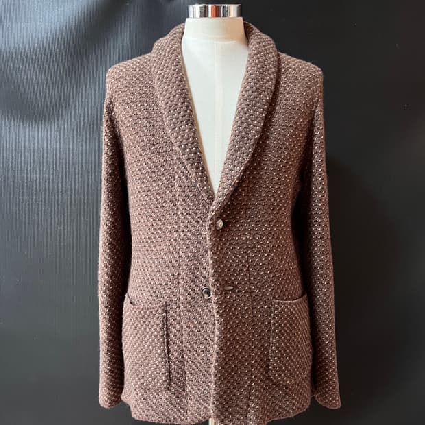 Lardini 라르디니 숄카라 니트 자켓