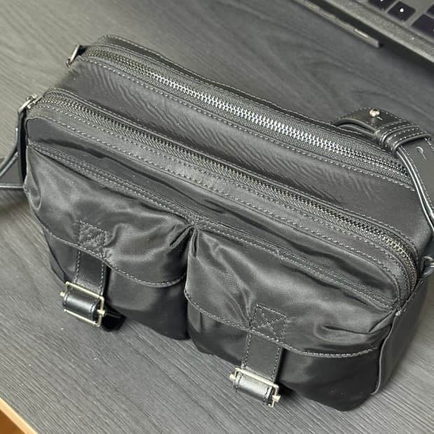 유스 카메라백 나일론 25ss