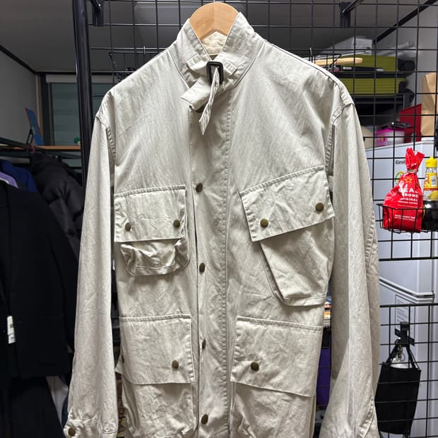 아이보리 야상자켓