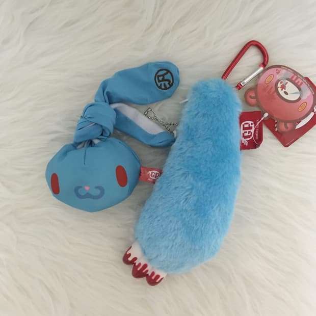 범용토끼+글루미베어 블루 키링 set