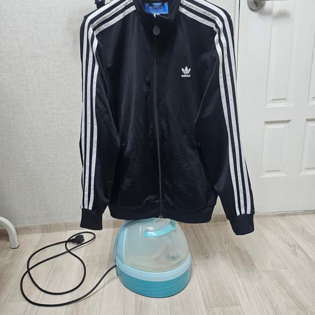 (100~105)XL☆초희귀☆아디다스 파이어버드 백로고[검흰]트랙탑져지 