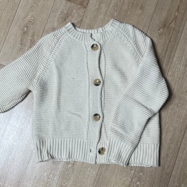 니트 가디건