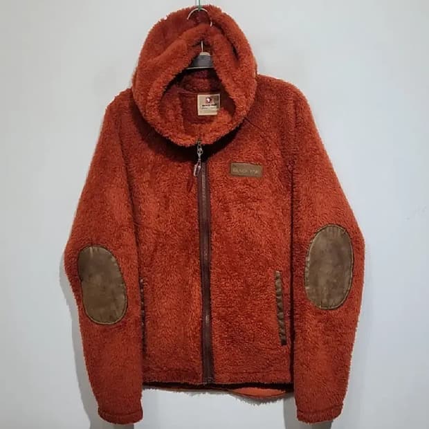 (100) 블랙야크 후리스 점퍼 뽀글이 플리스 후드자켓 