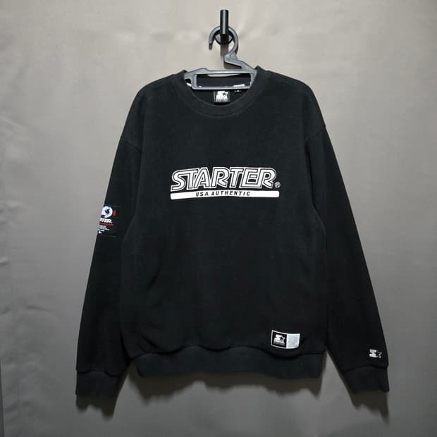 스타터 USA AUTHENTIC 맨투맨 블랙