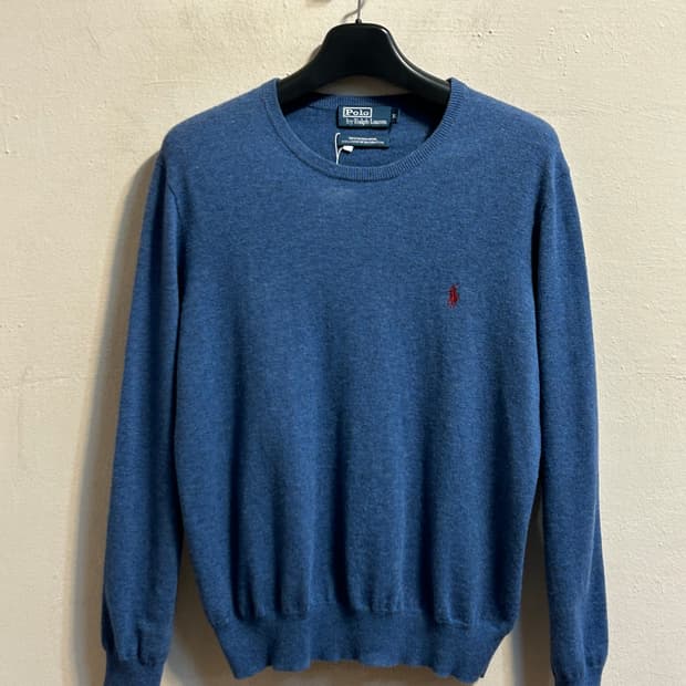 폴로 랄프로렌 메리노울 크루넥 니트