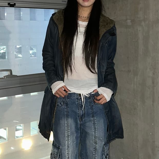 Lev’is fishtail denim parka