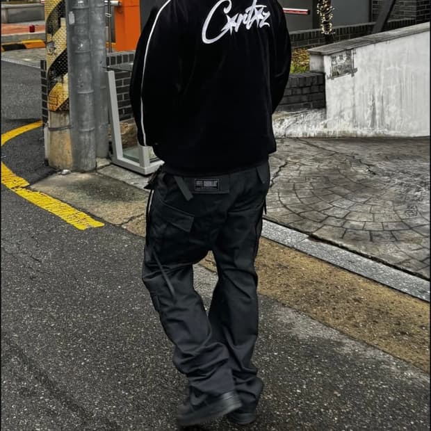 [L]코르테이즈 게릴라즈 카고 트리플 블랙