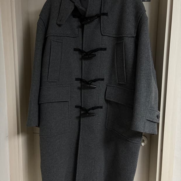 [S] 인사일런스 오버사이즈 더플 코트