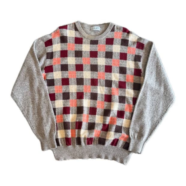 Lime Crest cashmere/wool sweater