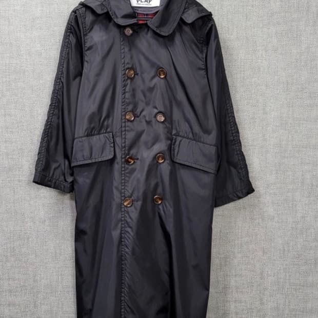 꼼데가르송 트렌치코트 