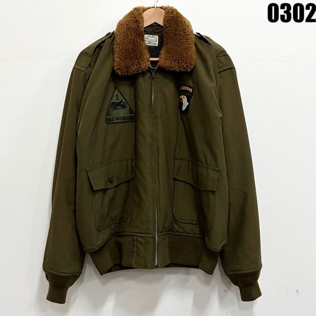 미군 U.S. ARMY B-10 플라이트 자켓 44 L 0302