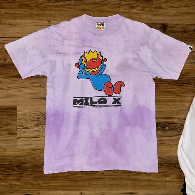 Bape Milo X Tie-Dye Tee